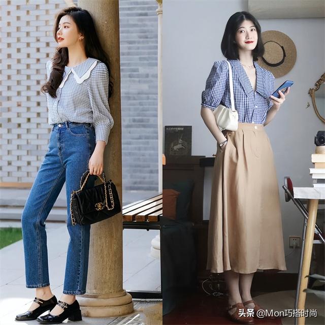 基础款格子衫，瞧今年主流的“格子衫”