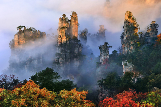 中国的名山大川,中国的名山大川手抄报(盘点中国最美的66个风景)