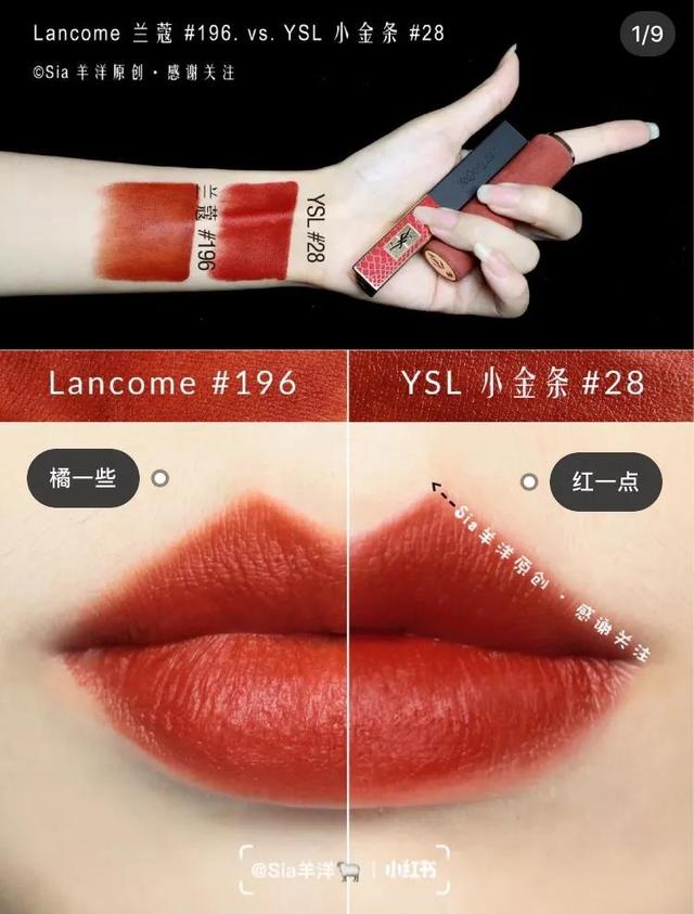 兰蔻196口红专柜多少钱一只，兰蔻196口红寓意（被明星又带火的兰蔻196替代色号合集）