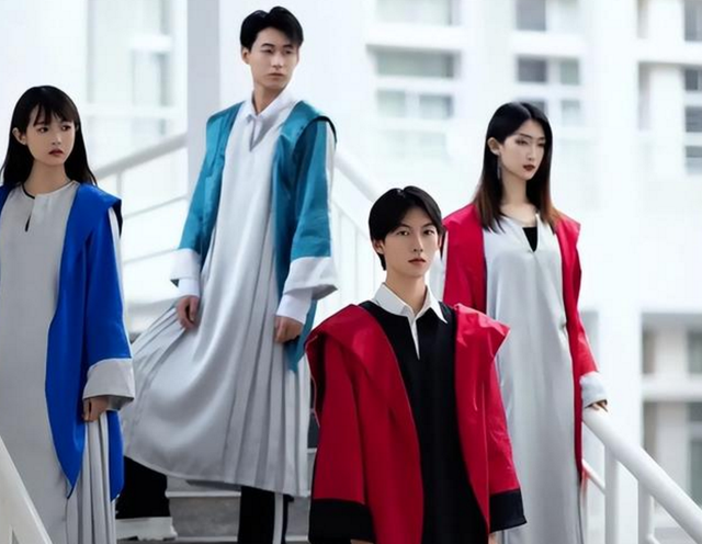 学士服垂布怎么穿图解，教你从垂布颜色辨别学士服（毕业生“穿学士服”引热议）