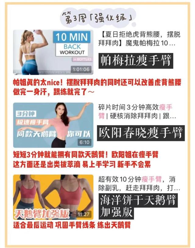 瘦胳膊的最快方法，女生瘦胳膊的最快方法（瘦手臂教程墙裂推荐）