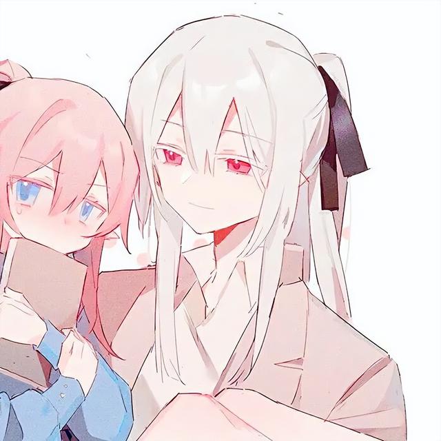 超可爱动漫情头/女，微信头像，超可爱动漫情头/女（百合倾向的动漫闺头，女女情头）