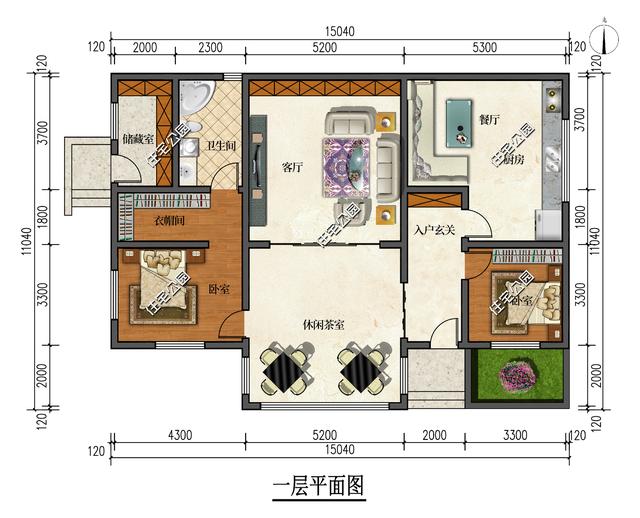 农村一层小别墅设计图，自建一层别墅户型图大全集（推荐8套图纸看看哪套适合你）