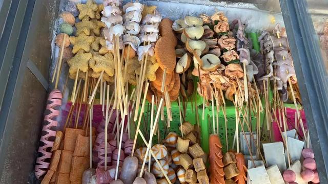 自制街边炸串的教程，街边炸串怎么做（炸串-湛江风味小吃分享）