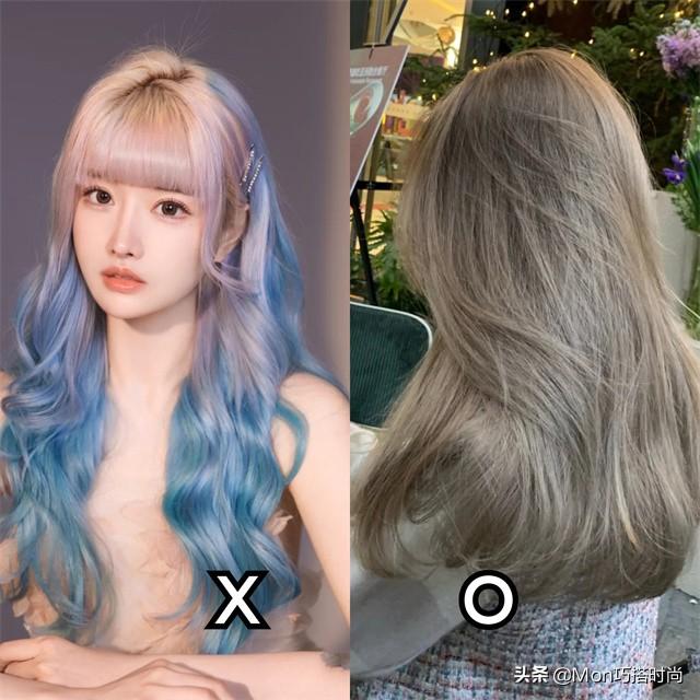 什么颜色的头发显白，什么颜色头发显白（这几种“好运发色”正流行）