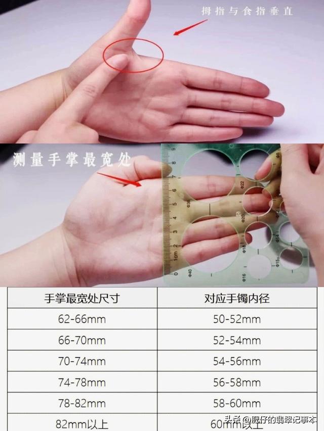手镯怎么量圈口，手镯怎么量圈口尺寸（果断收藏丨最简单的手镯圈口测量方法）