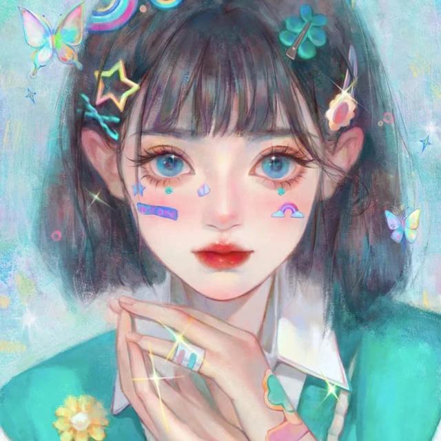 小众却惊艳的闺蜜头像，小众惊艳闺蜜头像/你就做你自己 爱你的人自然爱你微信（这么可爱又好看的闺蜜头像谁不爱）