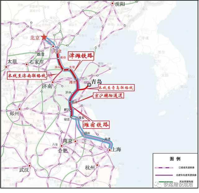 山東最新規劃高鐵線路圖,臨沂新增這些高鐵站