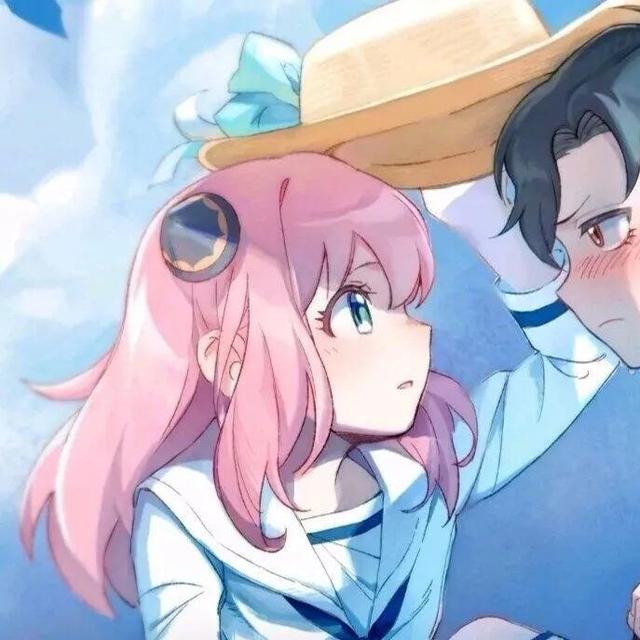 情头 情侣 双人 动漫 可爱，动漫情头/一对两张/可爱好看微信（情侣头像丨好看可爱动漫情头）