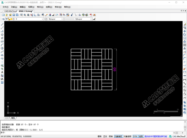 CAD绘制阵列图形方法，cad阵列怎么修剪（如何使用阵列和缩放命令绘制图形）