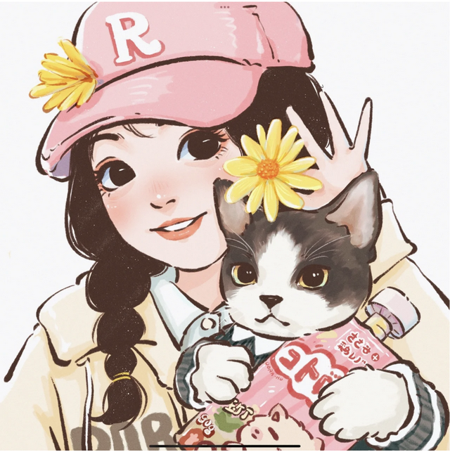 小姐姐图片头像，可爱的小姐姐头像微信（超级可爱治愈的女生头像）