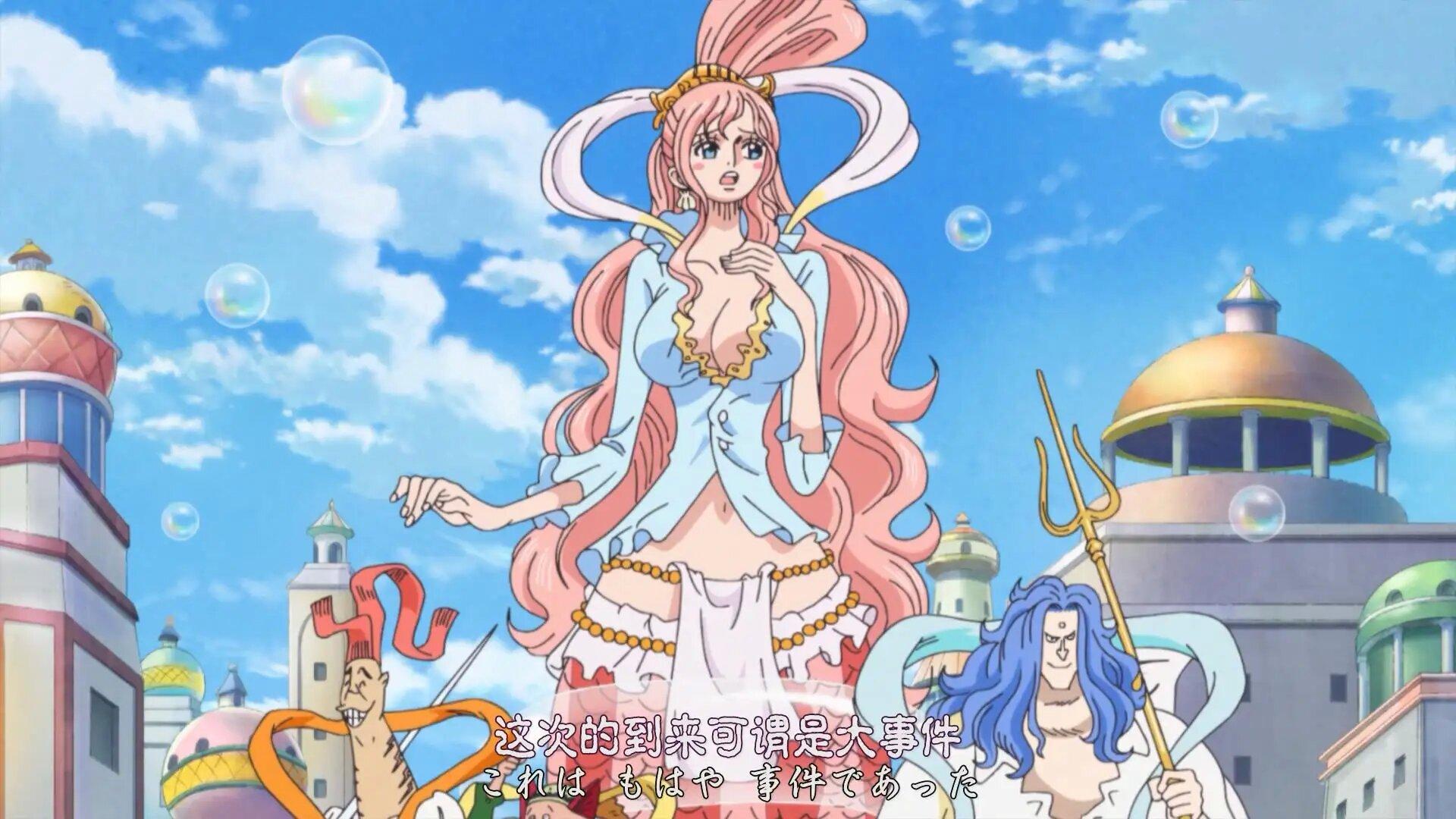 《海贼王》里边就比较多了,这个世界观里干脆就有巨人族,巨人族男女都