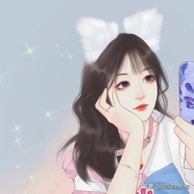 女生头像清纯微信，女生头像清纯（清纯好看的女生动漫头像）