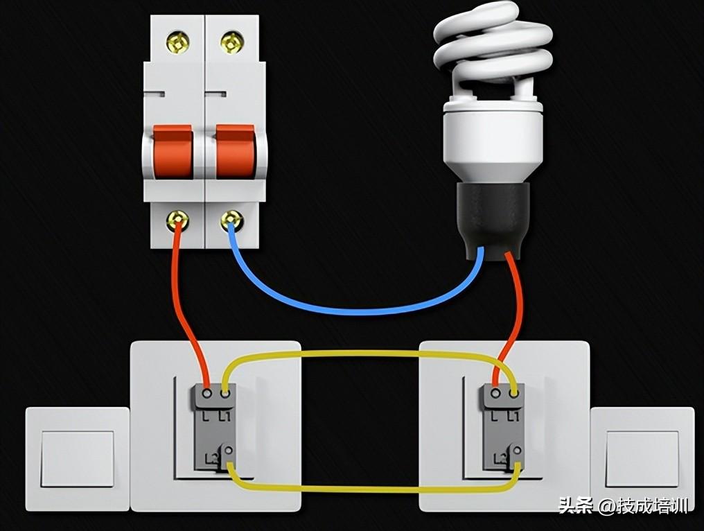 雙開開關接線圖(公牛雙開單控開關怎麼接線)插圖(2)