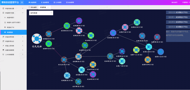 电子家谱族谱制作，springboot-电子家谱系统-让家族血脉宗亲继续延续
