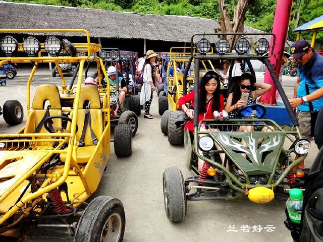 菲律宾长滩岛旅游攻略华人，菲律宾长滩岛旅游：乘坐卡丁车