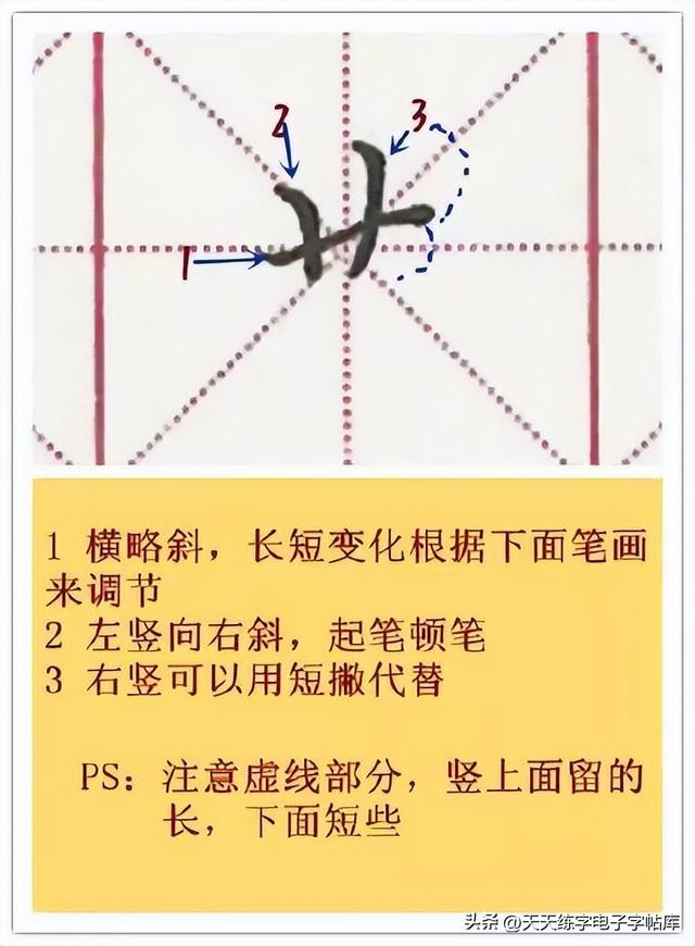 再字笔画顺序，久字笔画顺序（如何写好硬笔偏旁部首）