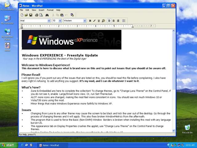winxp主题，达人改造Win10系统带来较为完整的WinXP使用体验