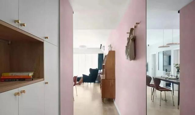 小女孩房间设计粉色，小女孩房间设计粉色,带飘窗（85㎡甜而不腻的粉色系家）