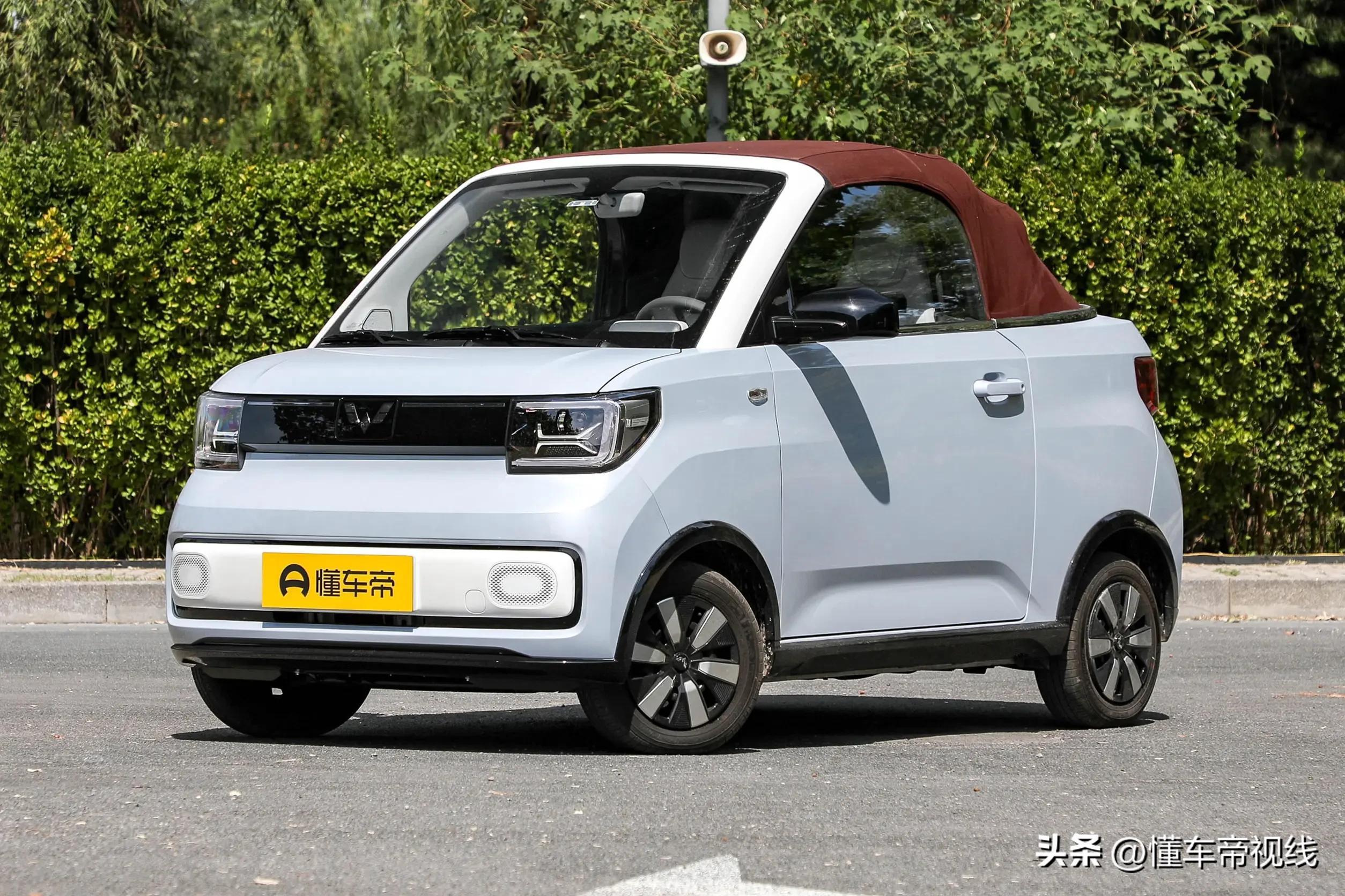 五菱宏光迷你mini版电动车（五菱宏光MINIEV敞篷9月25日上市）