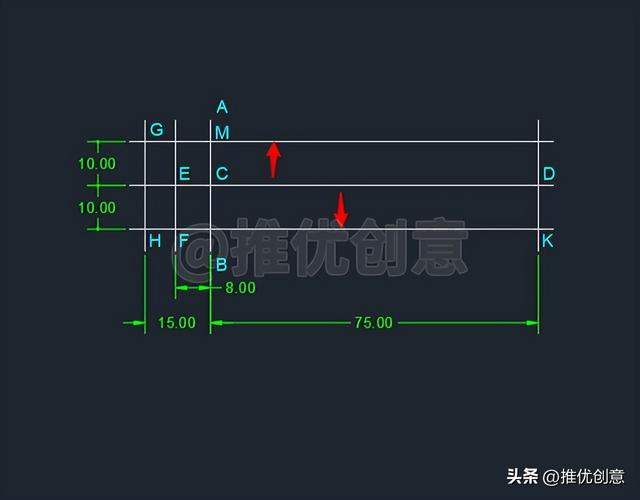 简单的cad制图，cad简单绘图教程（按照大步骤来绘图）