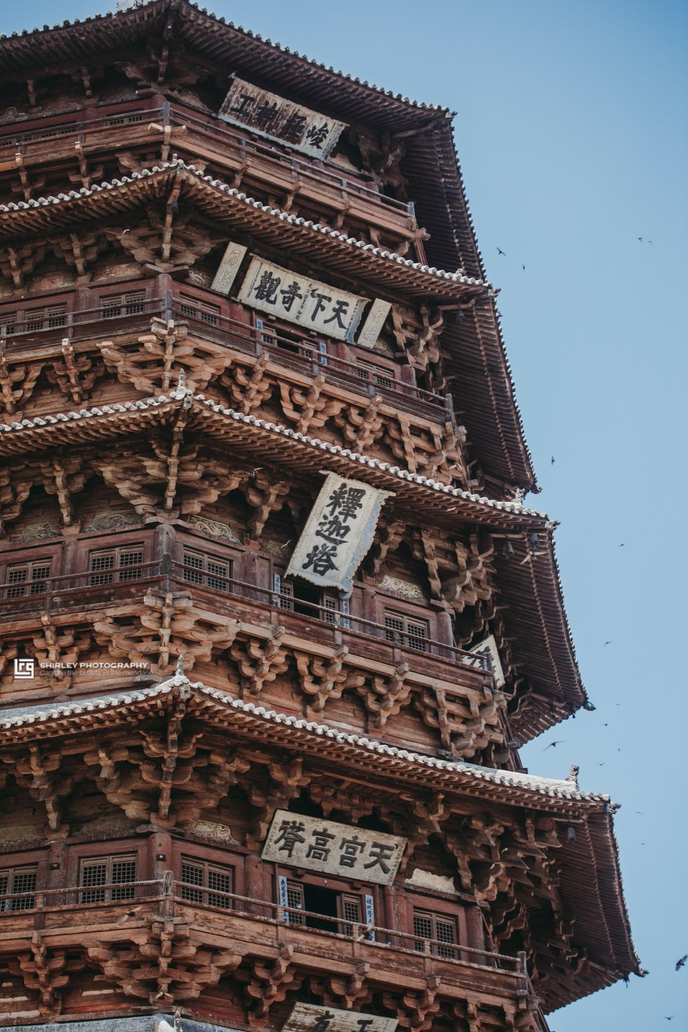 中国第一木塔:无钉无铆屹立千年,却因"人祸"出现不可逆倾斜