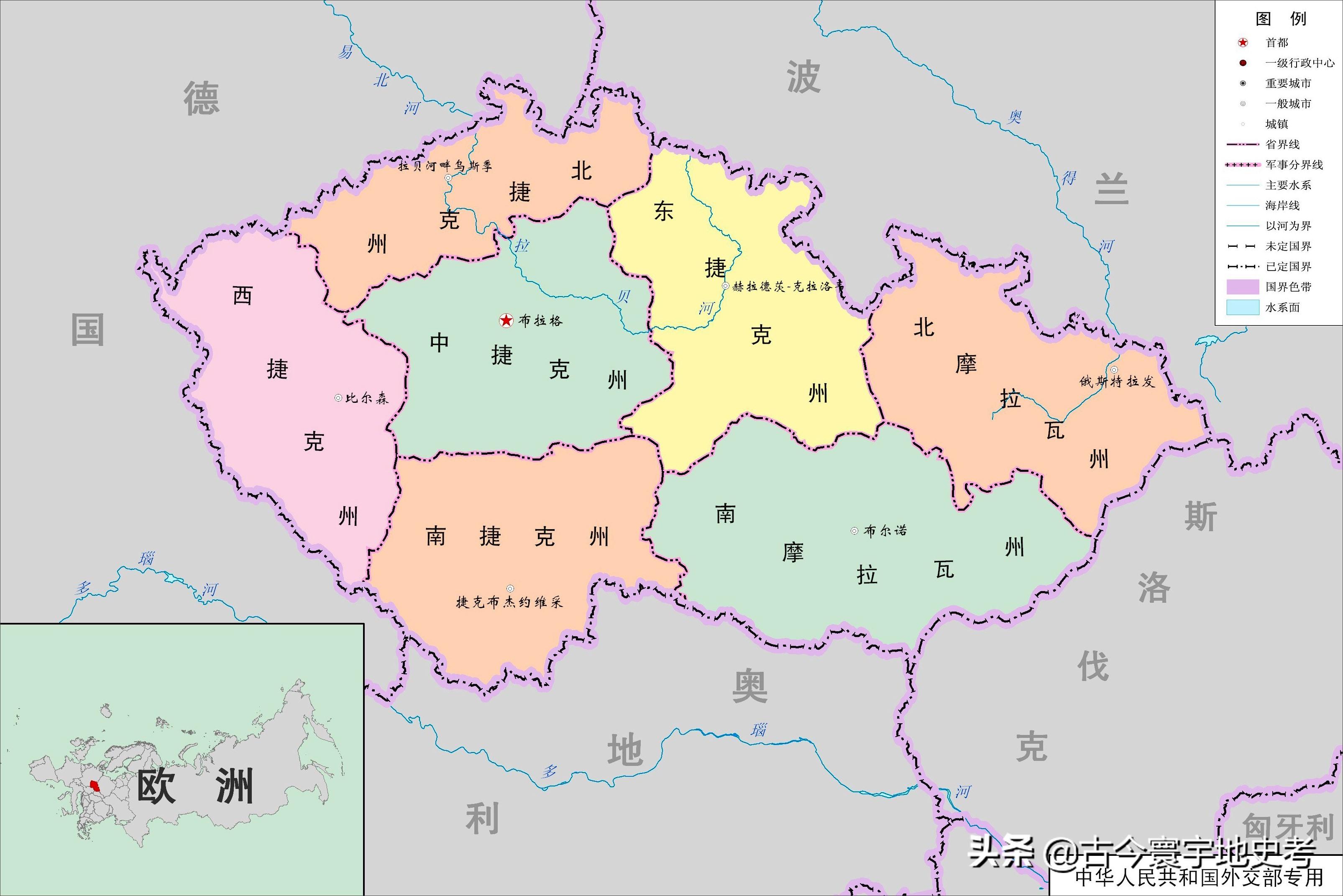 西欧有哪些国家，西欧有哪些国家组成 西欧包括哪些国家（欧洲各国行政区划图）