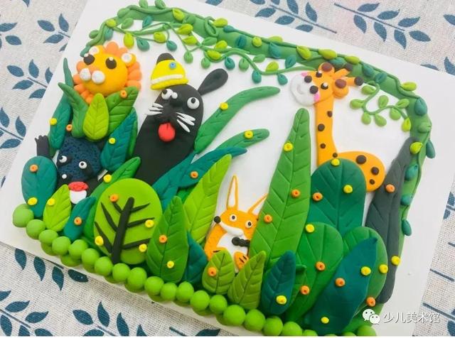 儿童diy手工画6-8岁，让孩子爱上黏土手工制作教程