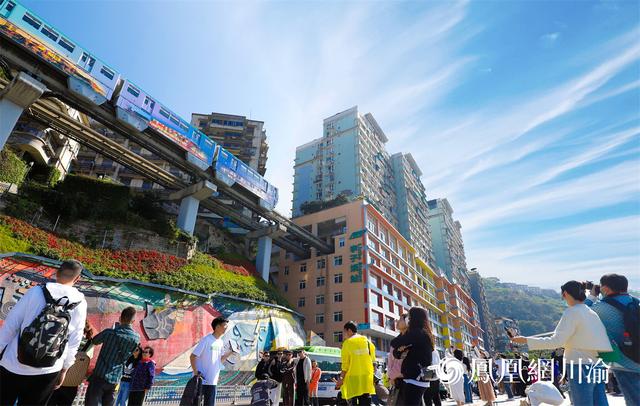 轻轨2号线全线站点线路图，新风貌丨打卡重庆轨道交通“最美车站”②单轨2号线