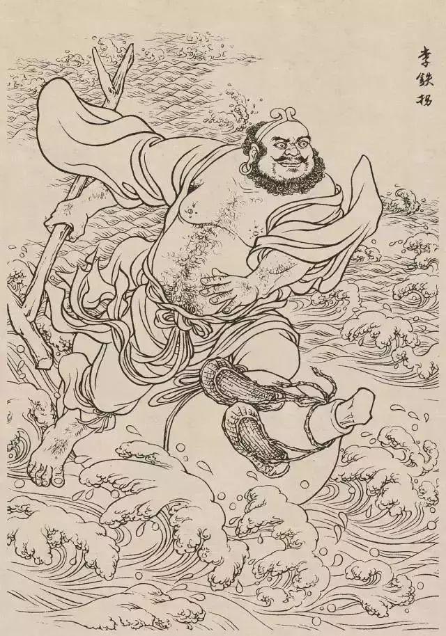 中国古代人物画，中国名画人物作品（中国古代人物白描画120幅欣赏）