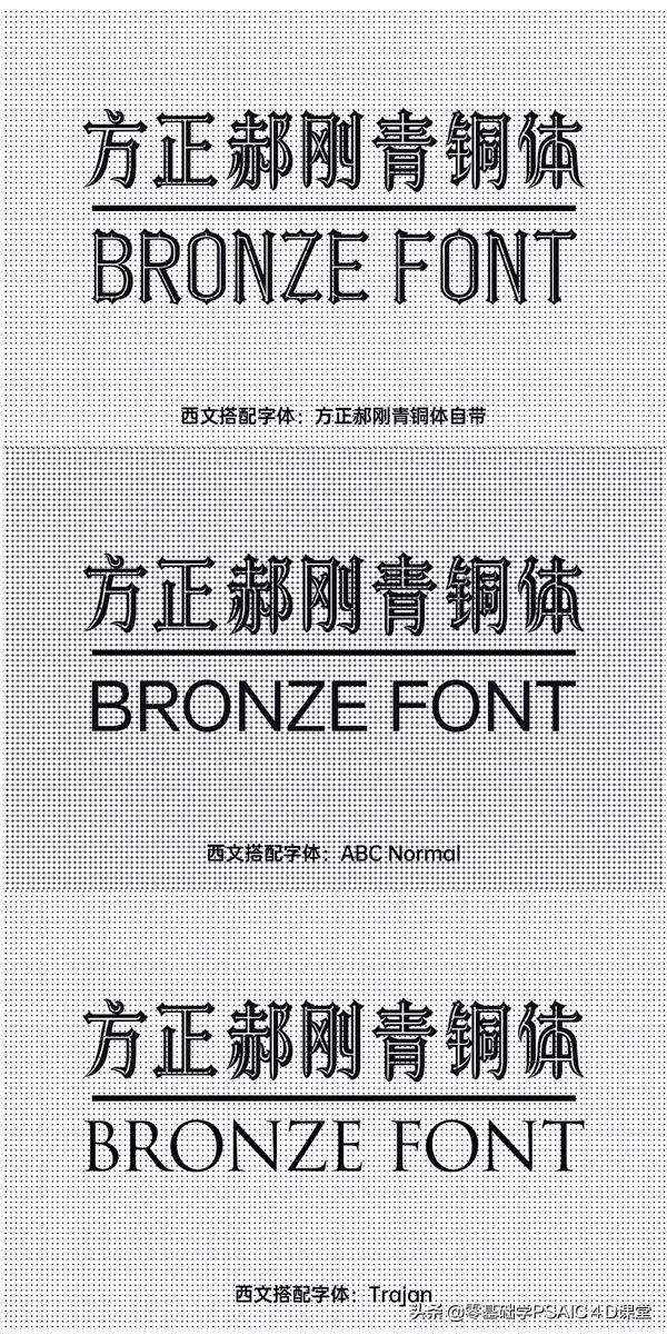 字体分类有哪几种(字体分为几种类型及字体图片)