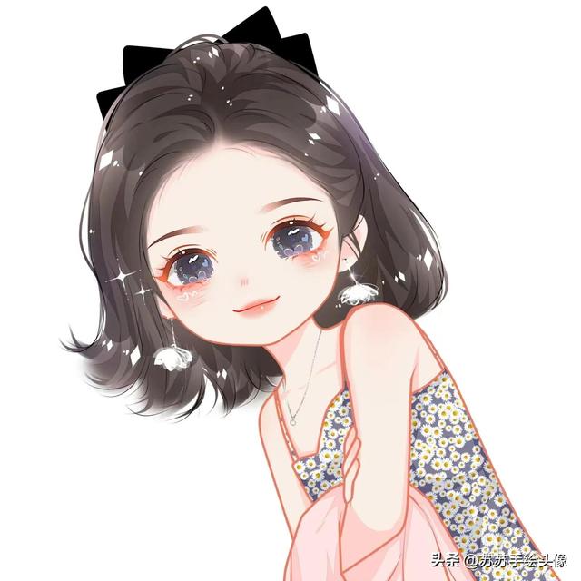 女生微信头像可爱卡通，适合女生的微信头像可爱萌卡通（可可爱爱的女生卡通头像）