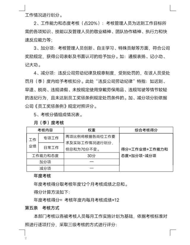 公司考核制度与细则，公司考核办法及考核细则（员工绩效考核实施细则）