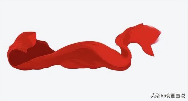 国庆节主题绘画简易画，彩色线描简笔画风格