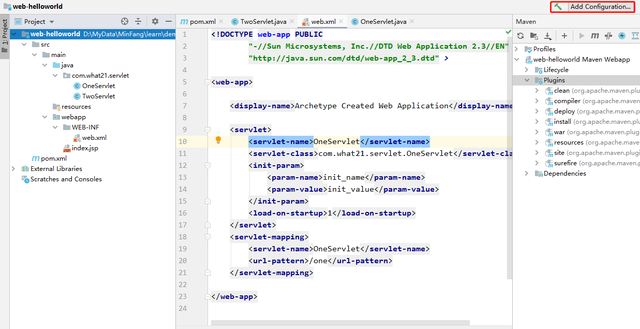 idea配置maven环境，Intellij（Maven创建Web项目）
