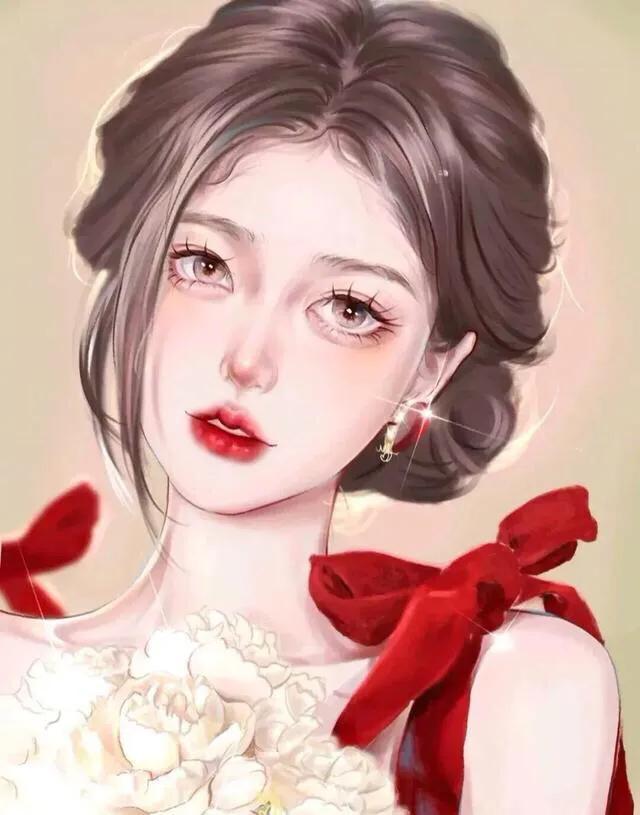 女生头像动漫高冷御姐，动漫女头/高冷/御姐微信（高冷气质头像/御姐头像/动漫手绘头像）