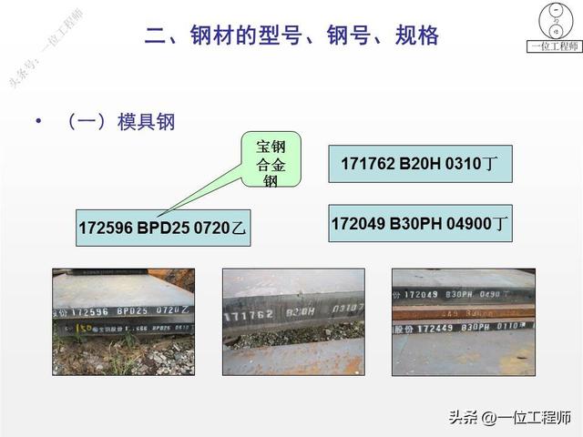 钢筋型号及表示方法表格，钢材的型号、钢号和规格