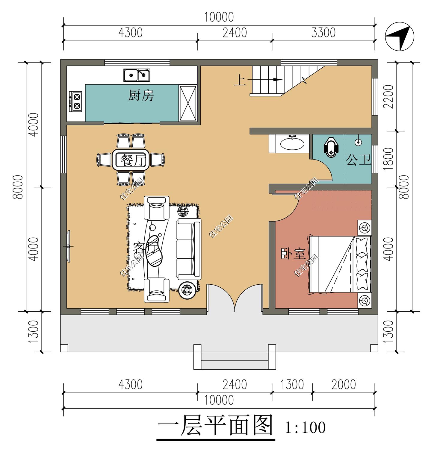 农村自建房图纸大全图册，10套2022新款向下自建房图纸