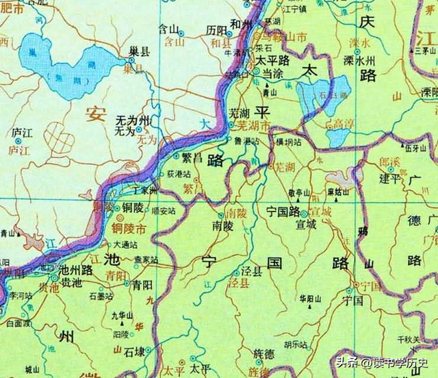 安徽芜湖在地图上的位置，了解安徽省芜湖市从古到今的历史变迁