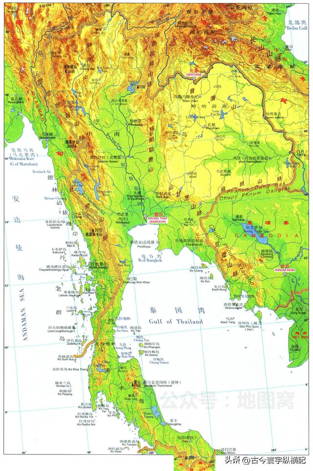 亚洲属于哪个国家，黎巴嫩是哪个国家（亚洲各国地形图）