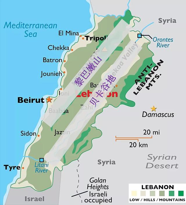 黎巴嫩属于哪个洲，黎巴嫩是哪个洲的国家（十字军、什叶派、德鲁兹）