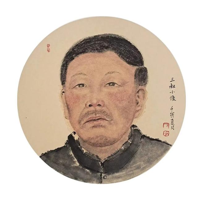 姓陆的名人,姓陆的名人女孩取名(实力派青年画家——路陆的水墨人物88