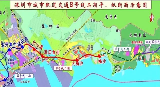 黄贝岭地铁二号线赤湾方向，2022年7月最新最全深圳地铁已开通和在建线路资讯