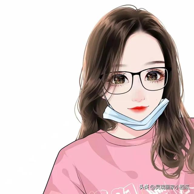 好看的动漫女生头像。，好看的动漫女生头像冷酷霸气（手绘的女生动漫微信头像）