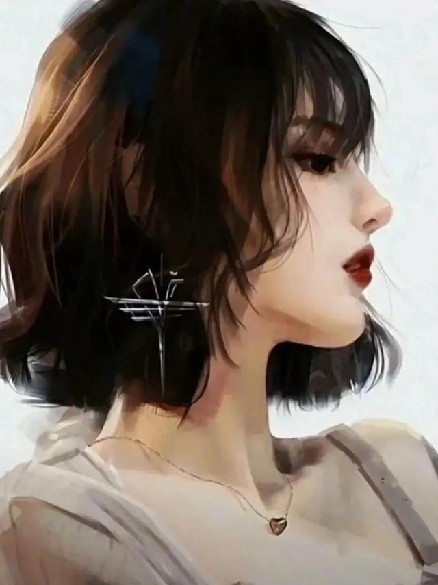 女孩漫画图片高冷步骤，女孩漫画图片 高冷（#高冷漫画头像）