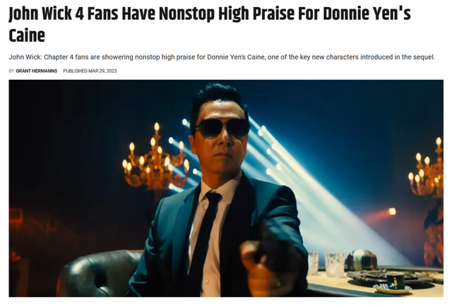 甄子丹最新电影，甄子丹冒严寒拍摄新电影（《疾速追杀4》上映甄子丹成口碑赢家）