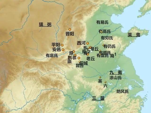 夏朝是公元前多少年，5000年历史顺序时间表（夏朝的历史其实很简单）