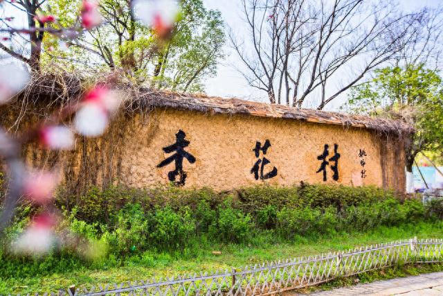 安徽池州杏花村风景区，醉美赏花季到了，园中充满诗意和芬芳