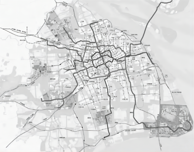 上海市地铁线路图，上海地铁最新规划线路（新上海7条轨交\u0026快线）