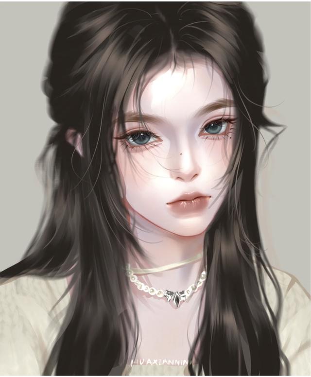 女生图片，女生图片动漫霸气（一组超仙超有气质的手绘女生头像）